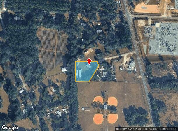 108 Nw 10Th Ave, Williston, FL Parcel Map