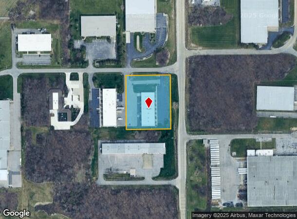  9318 Airport Dr, Fort Wayne, IN Parcel Map