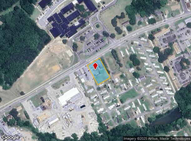 837 W Main St, Smithfield, VA Parcel Map