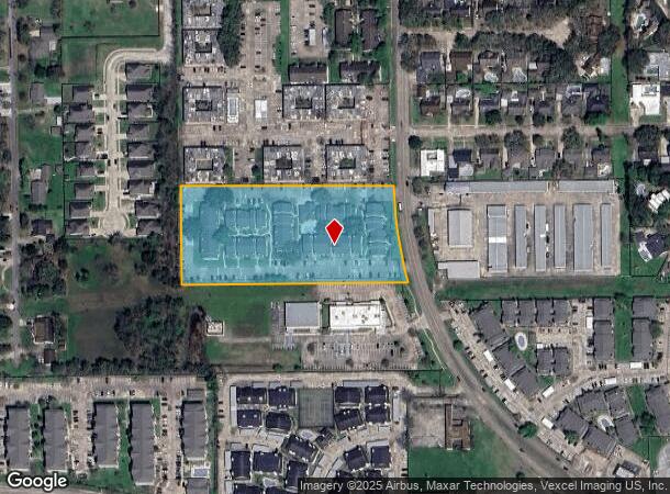  3650 Burke Rd, Pasadena, TX Parcel Map