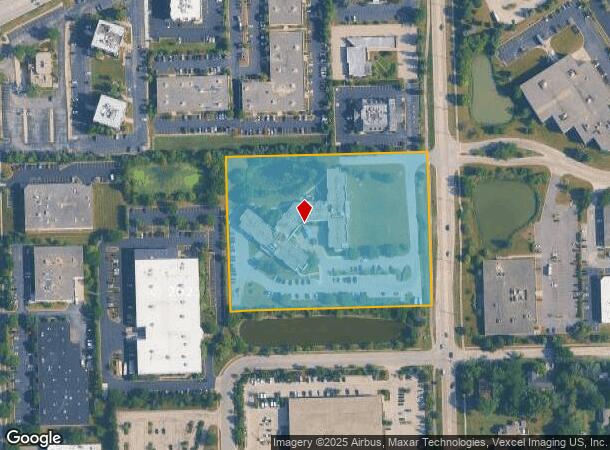  7050 S Madison St, Willowbrook, IL Parcel Map