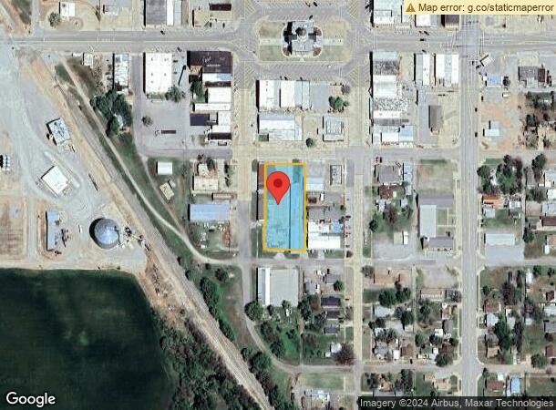  201 S College St, Cordell, OK Parcel Map