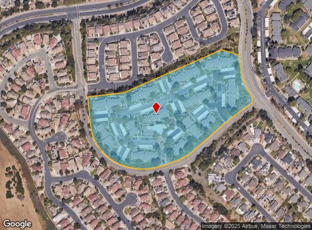 300 Hilary Way, Vallejo, CA Parcel Map