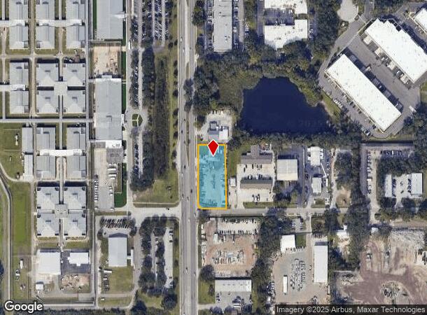 1333 N Falkenburg Rd, Tampa, FL Parcel Map