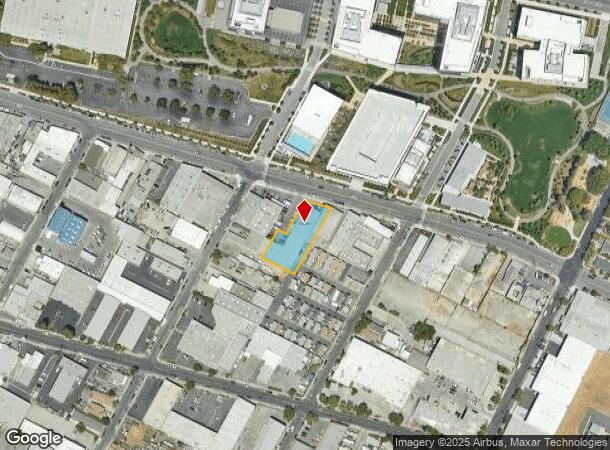  2840 Bay Rd, Redwood City, CA Parcel Map