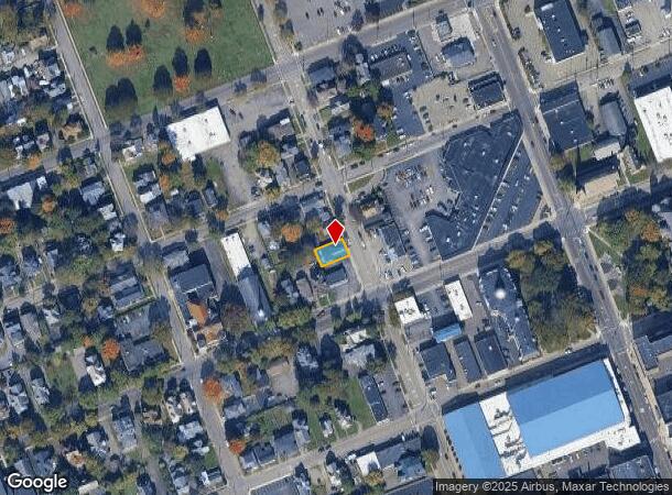 303 College Ave, Elmira, NY Parcel Map