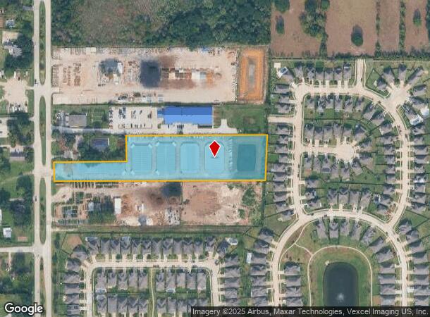  15814 Mueschke Rd, Cypress, TX Parcel Map