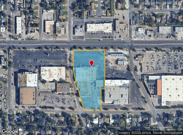  2713 50Th St, Lubbock, TX Parcel Map
