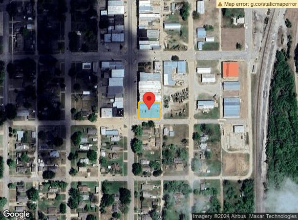  124 S Main St, Caldwell, KS Parcel Map