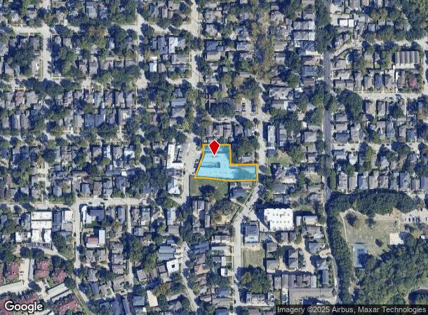 2810 Beauchamp St, Houston, TX Parcel Map