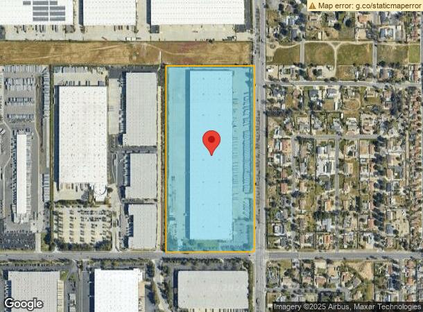  11618 Mulberry Ave, Fontana, CA Parcel Map