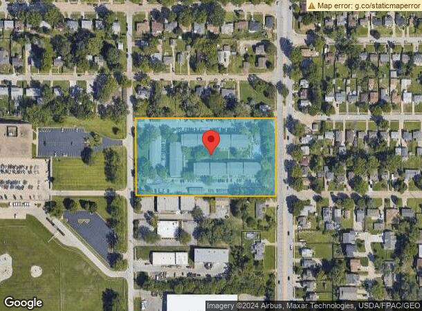  3058 S 60Th St, Omaha, NE Parcel Map