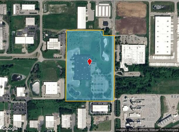 500 N Fairview Rd, Zeeland, MI Parcel Map