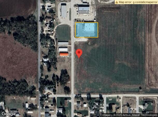  826 N Roosevelt St, Marion, KS Parcel Map