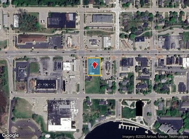  414 W Savidge St, Spring Lake, MI Parcel Map