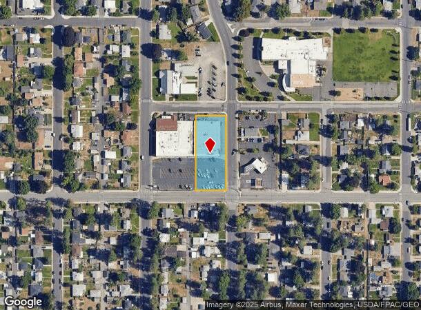  1608 W Rowan Ave, Spokane, WA Parcel Map