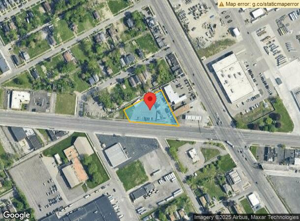  6400 W Warren Ave, Detroit, MI Parcel Map