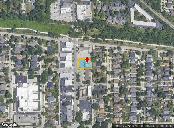 525 S Spring Rd, Elmhurst, IL Parcel Map