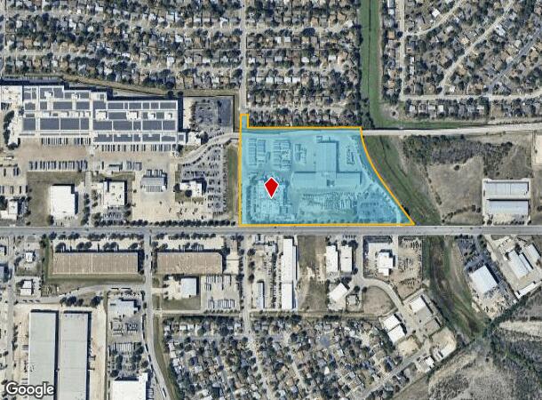  5311 Rittiman Rd, San Antonio, TX Parcel Map