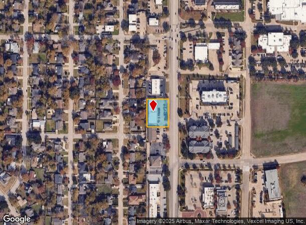  1280 S Main St, Fort Worth, TX Parcel Map