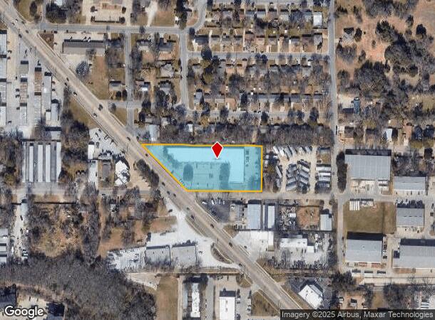  625 Dallas Dr, Denton, TX Parcel Map