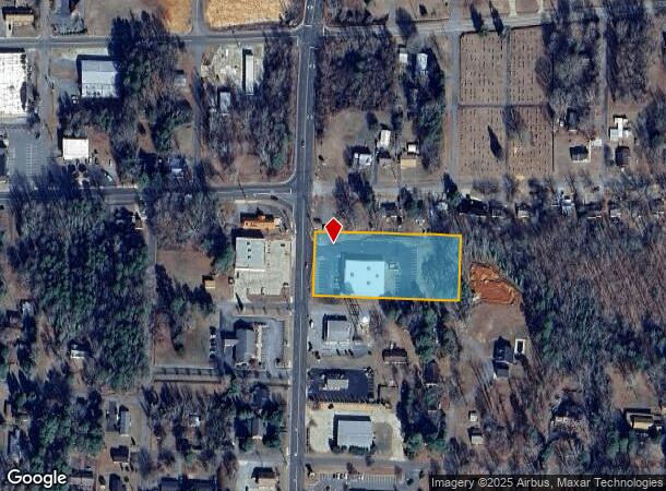  17895 S Nc Highway 109, Denton, NC Parcel Map