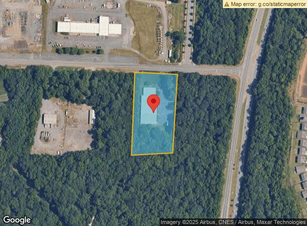  7910 District Dr, Charlotte, NC Parcel Map