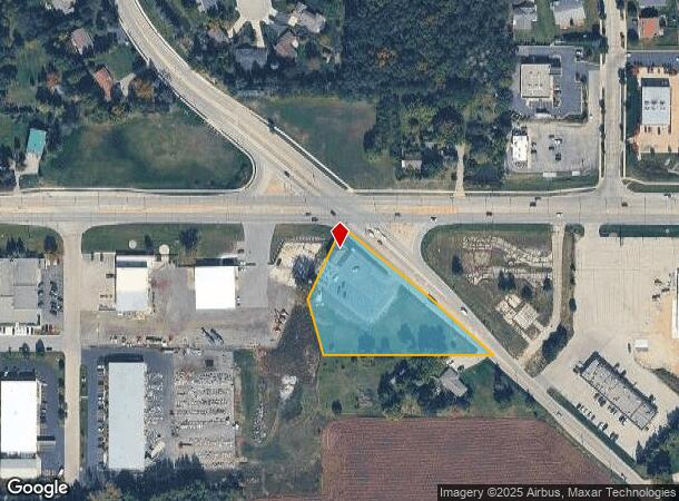 711 E Washington St, Slinger, WI Parcel Map
