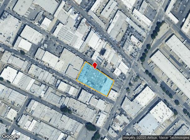  1131 E 11Th St, Los Angeles, CA Parcel Map