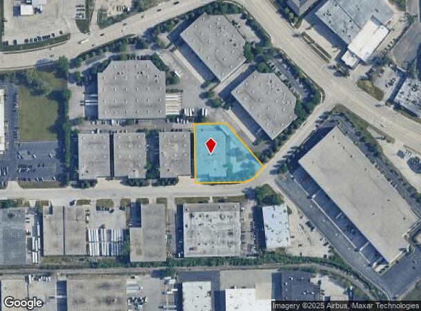  2447 E Higgins Rd, Elk Grove Village, IL Parcel Map