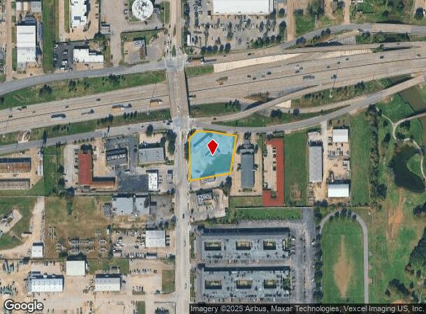  829 W Pasadena Fwy, Pasadena, TX Parcel Map