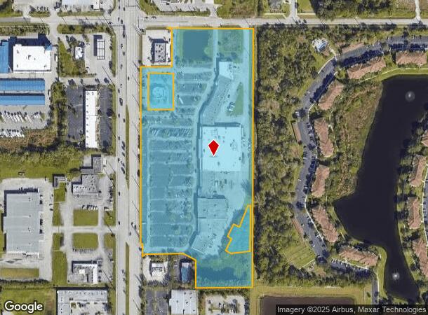  6666 S Us Highway 1, Port Saint Lucie, FL Parcel Map