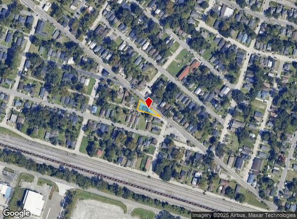  1401 Augusta Ave, Savannah, GA Parcel Map