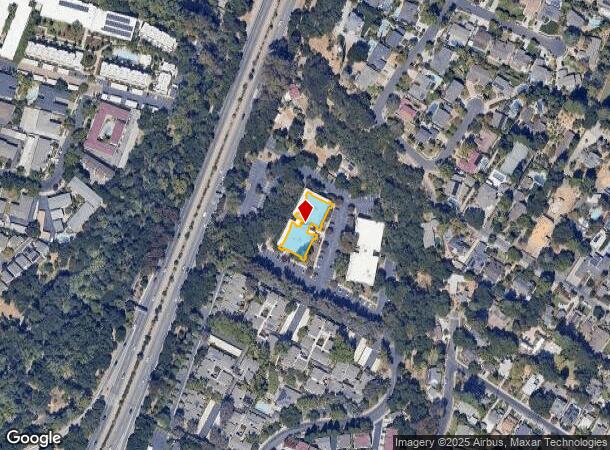  485 Alberto Way, Los Gatos, CA Parcel Map