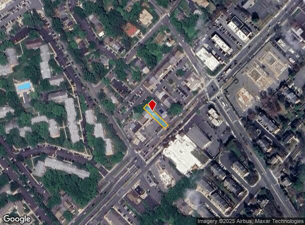 537 Maple Ave W, Vienna, VA Parcel Map