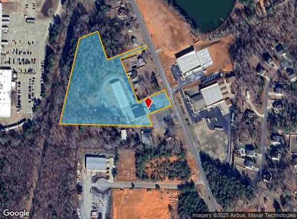 1480 S Main St, Randleman, NC Parcel Map
