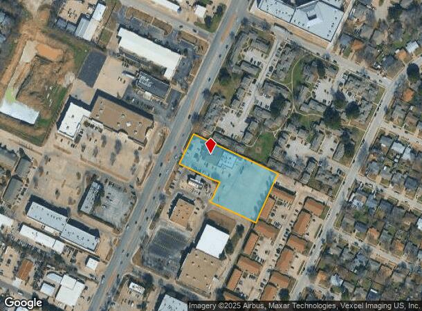  3517 S Cooper St, Arlington, TX Parcel Map