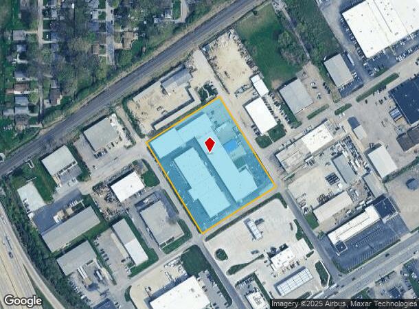  4345 Sellers St, Indianapolis, IN Parcel Map