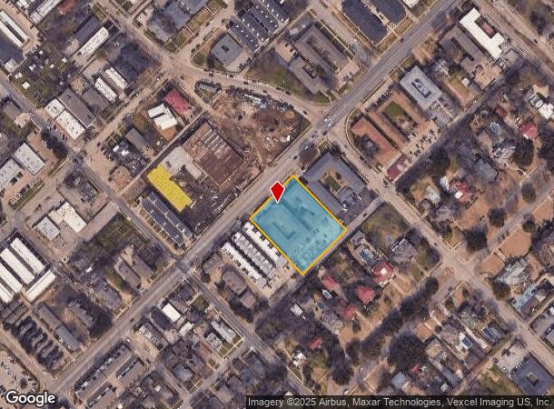 4928 Live Oak St, Dallas, TX Parcel Map