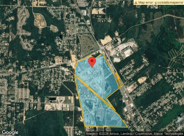  375 Muscogee Rd, Cantonment, FL Parcel Map