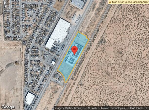  10500 Railroad Dr, El Paso, TX Parcel Map