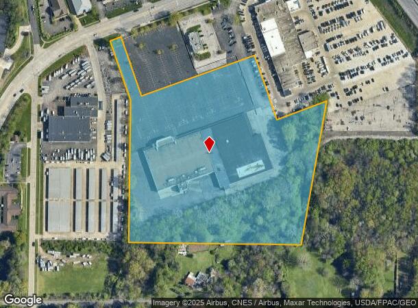  1520 Vernon Odom Blvd, Akron, OH Parcel Map