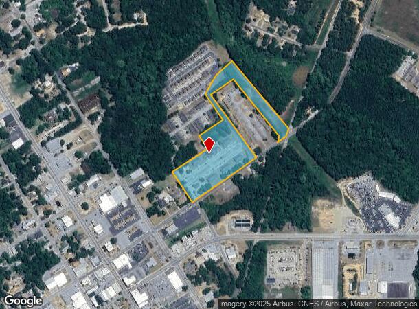 221 E Pine St, Swainsboro, GA Parcel Map