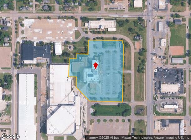 1717 Sw Topeka Blvd, Topeka, KS Parcel Map