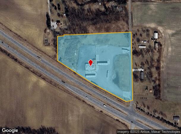  12657 Beech Rd, Bourbon, IN Parcel Map
