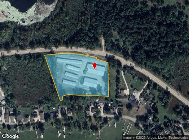 1282 Wamplers Lake Rd, Brooklyn, MI Parcel Map