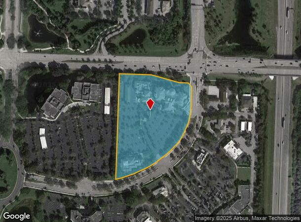  7101 Fairway Dr, Palm Beach Gardens, FL Parcel Map