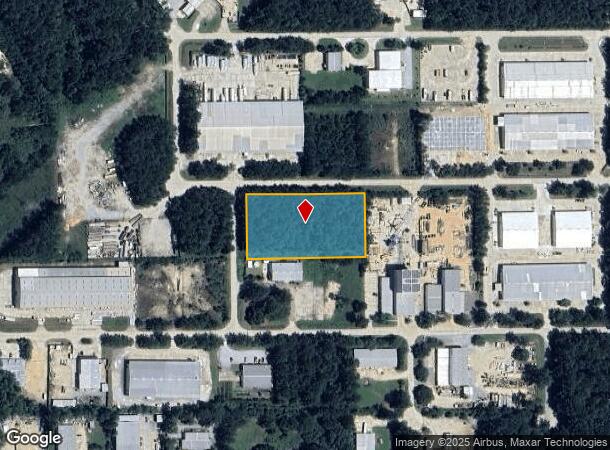 Fabrication Row, Covington, LA Parcel Map