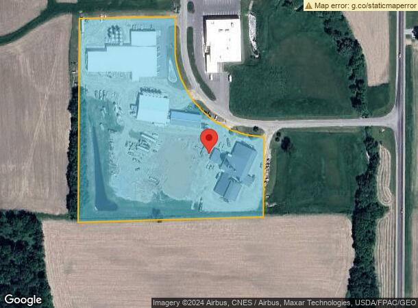  411 E Business Way, Ellsworth, WI Parcel Map