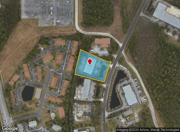  740 Fentress Blvd, Daytona Beach, FL Parcel Map